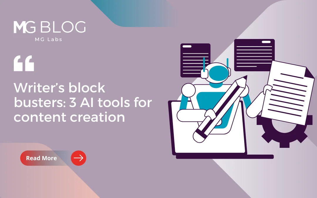 Writer’s block busters: 3 AI tools for content creation